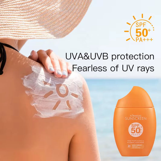 Sunscreen SPF 50+ PA+++ – Broad Spectrum UV Protection (24H Moisturizing & Non-Greasy)