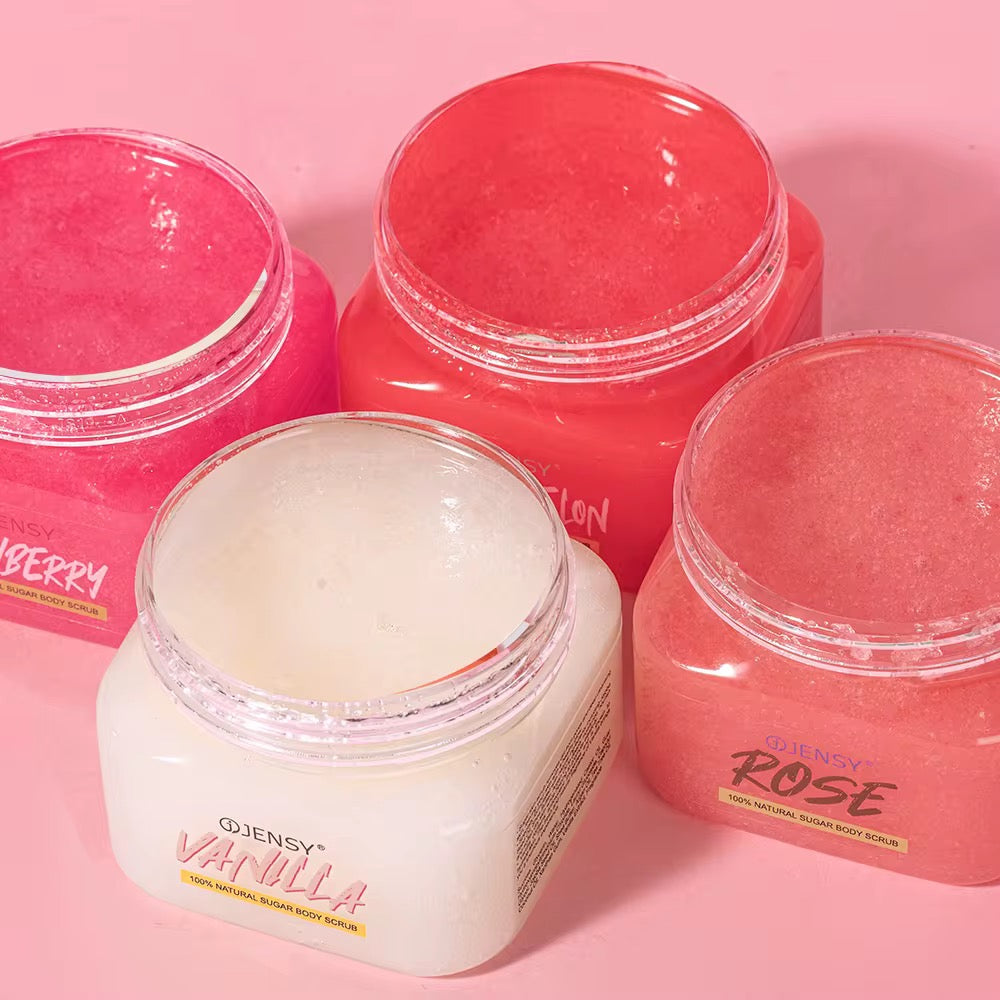 Fruity Body Scrub – Deep Moisturizing & Glow-Enhancing (Multiple Scents)