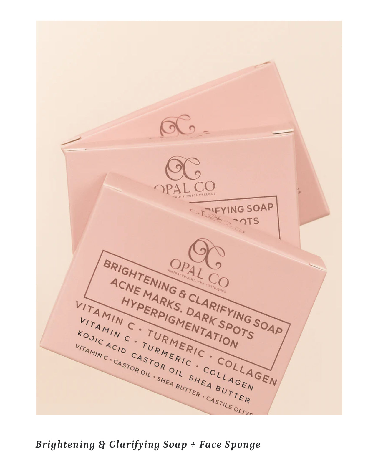 🌸OPALCO MINI RITUAL STARTER PACK (Soap + Sponge )