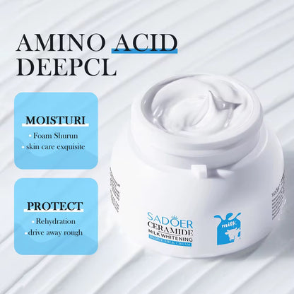 Milk Ceramide Face Cream – Deep Hydration & Radiance Boost