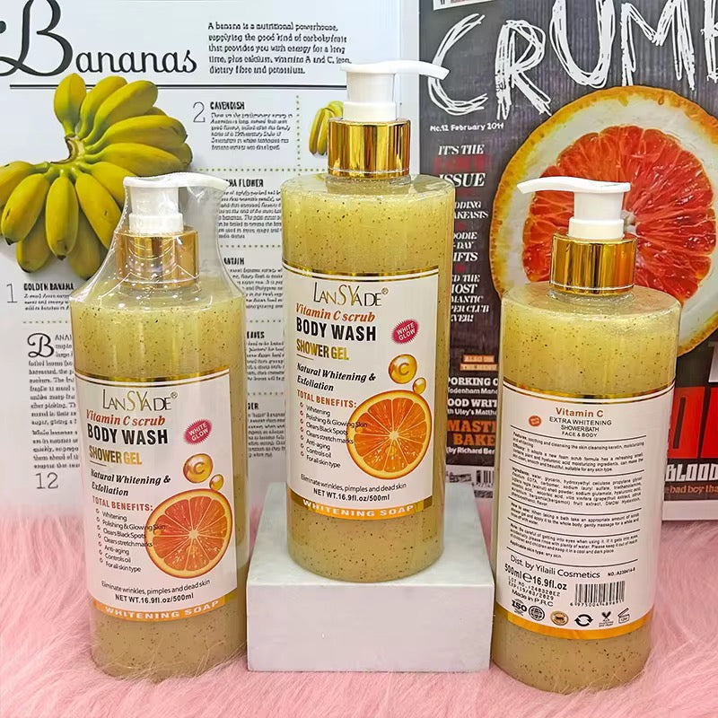 Body Wash – Whitening & Exfoliating (500ml)