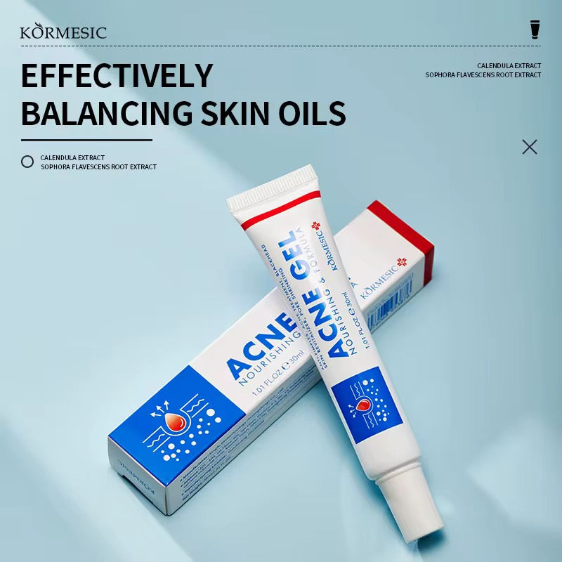 Acne Gel – Oil-Balancing & Targeted Blemish Treatment (30ml)