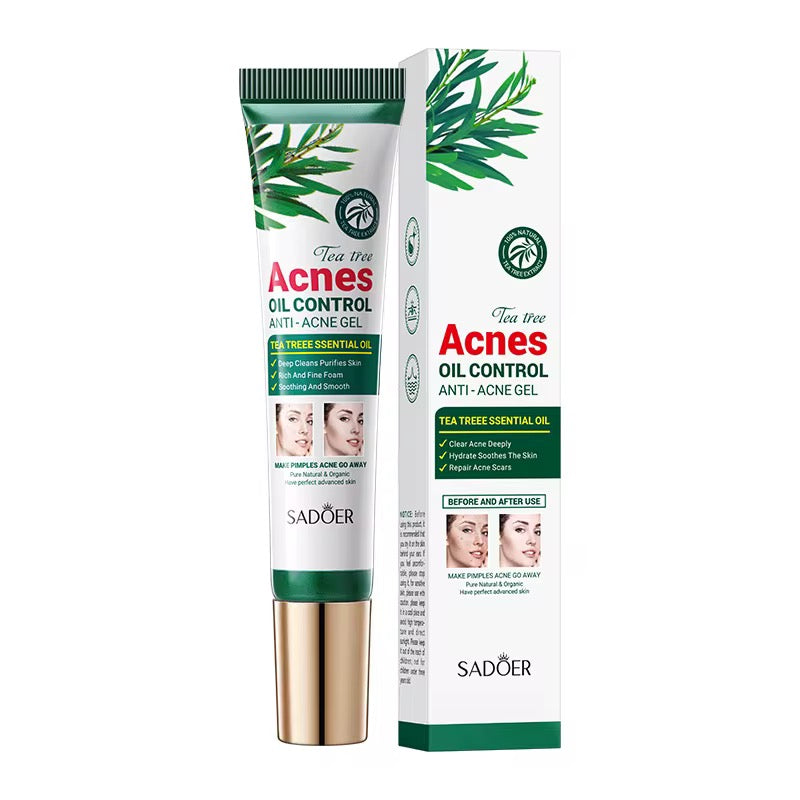 Tea Tree Acne Oil-Control Set – Complete 5-Step Anti-Acne Routine