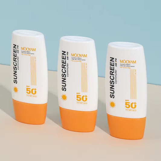 SPF 50+ Commuter Sunscreen – Lightweight, Long-Lasting Protection (For AM & PM Use)