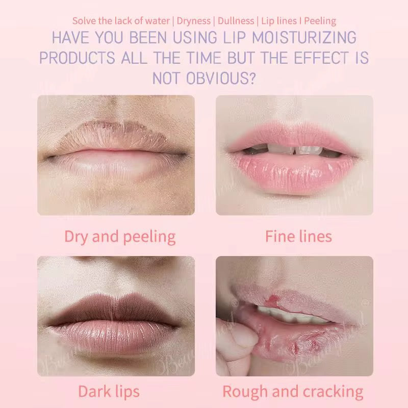 Pink Lip Repair Set – 4-Piece Hydrating & Exfoliating Kit