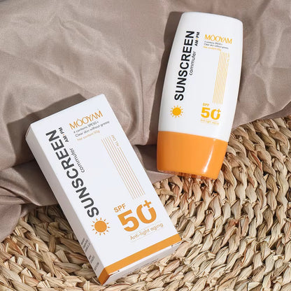 SPF 50+ Commuter Sunscreen – Lightweight, Long-Lasting Protection (For AM & PM Use)