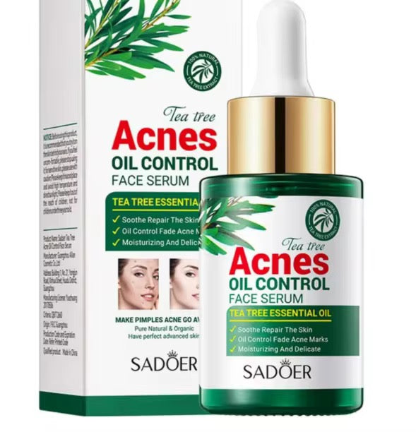 Tea Tree Acne Oil-Control Set – Complete 5-Step Anti-Acne Routine