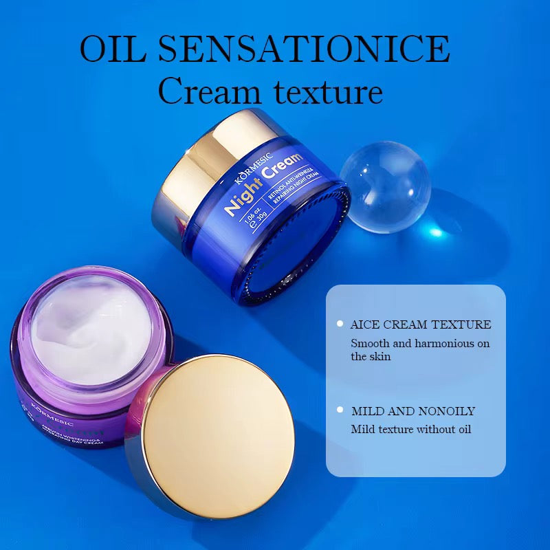 Day & Night Cream Set – Brightening, Hydrating & Repairing (2 x 30g)