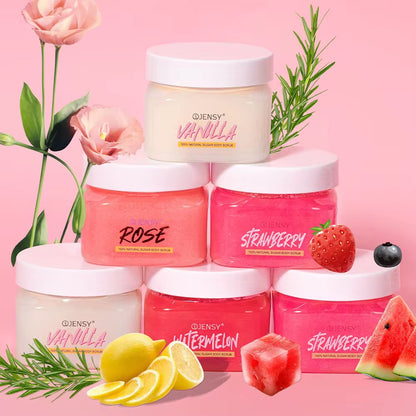 Fruity Body Scrub – Deep Moisturizing & Glow-Enhancing (Multiple Scents)
