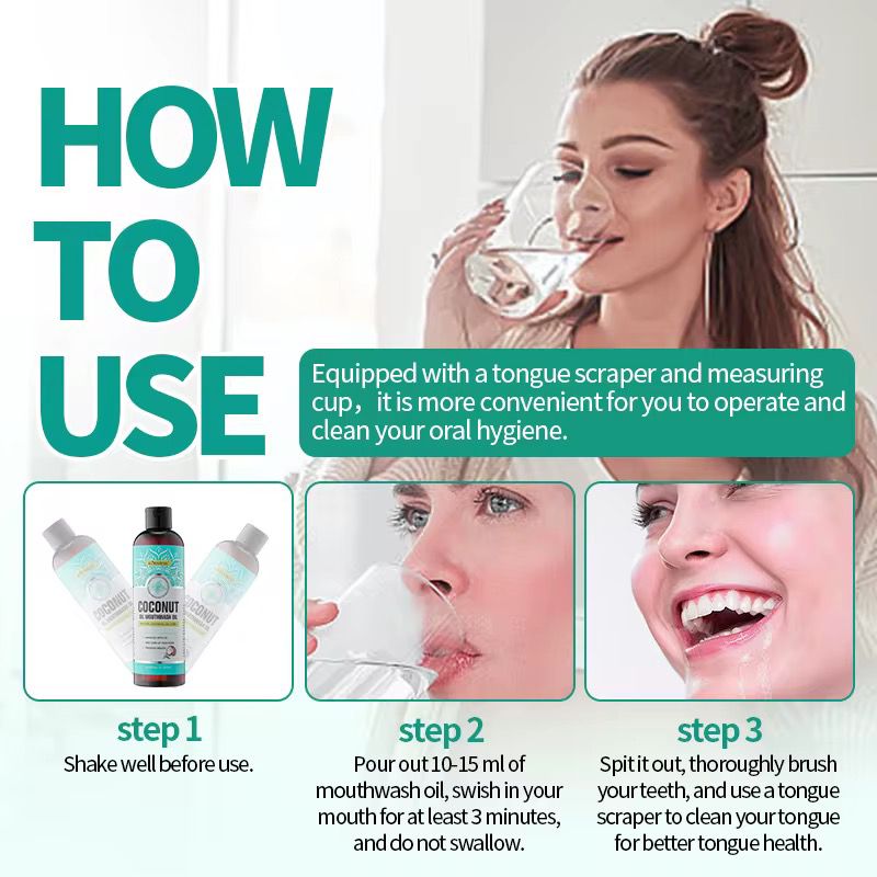 Körmesic Coconut Oil Mouthwash (315 ml)