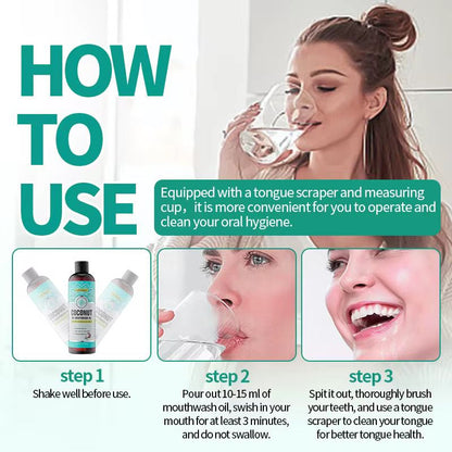 Körmesic Coconut Oil Mouthwash (315 ml)