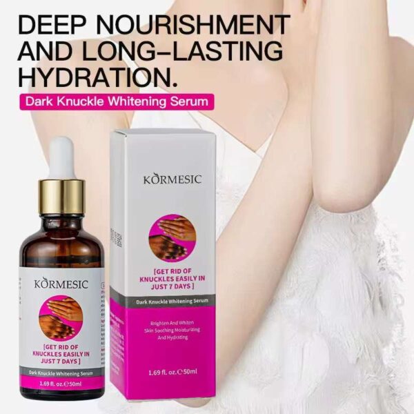 Dark knuckles whitening serum