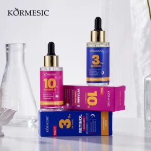 Kormesic vitamin c day serum retinol night serum